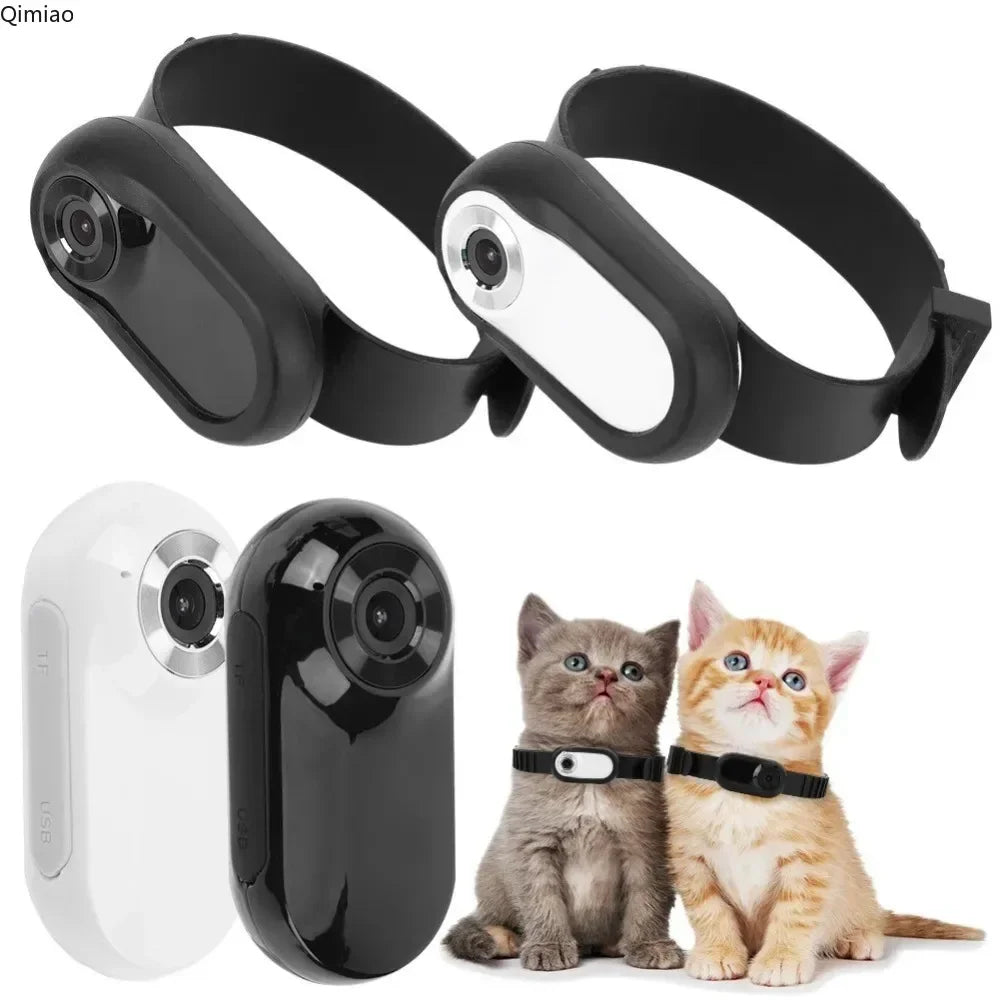 HD 1080P Pet Collar Camera – See the World from Your Pet’s Perspective