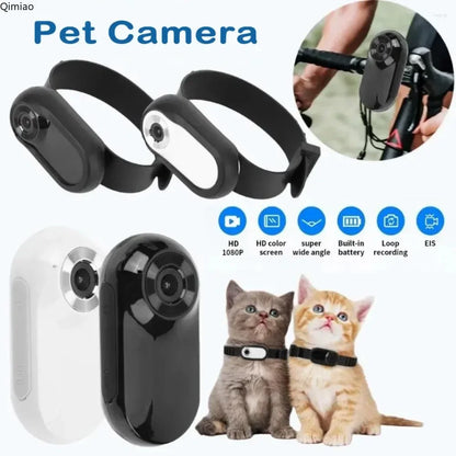 HD 1080P Pet Collar Camera – See the World from Your Pet’s Perspective