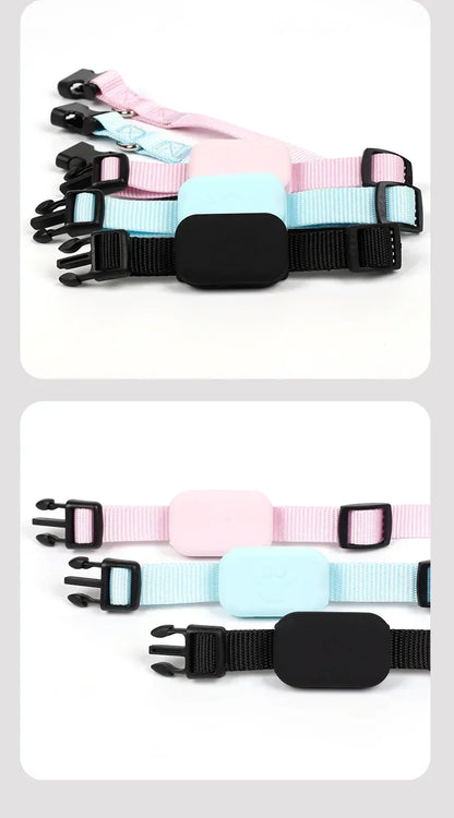 Mini Waterproof GPS Pet Tracker Collar – Real-Time Location & Movement Alert for Dogs & Cats