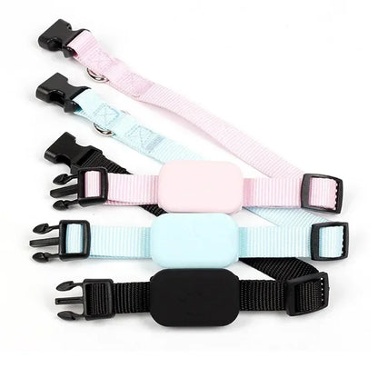 Mini Waterproof GPS Pet Tracker Collar – Real-Time Location & Movement Alert for Dogs & Cats