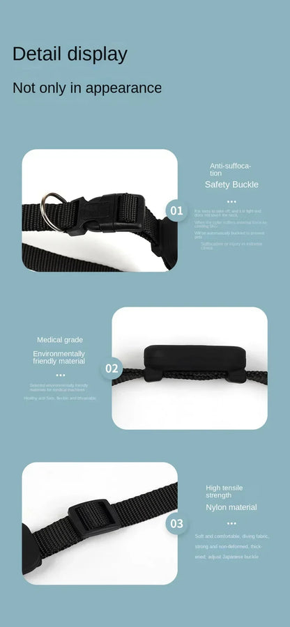Mini Waterproof GPS Pet Tracker Collar – Real-Time Location & Movement Alert for Dogs & Cats
