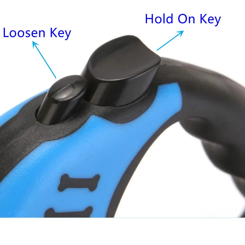 Smart Retractable Dog Leash – Total Control & Safe Desing (3m / 5m)