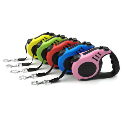Smart Retractable Dog Leash – Total Control & Safe Desing (3m / 5m)